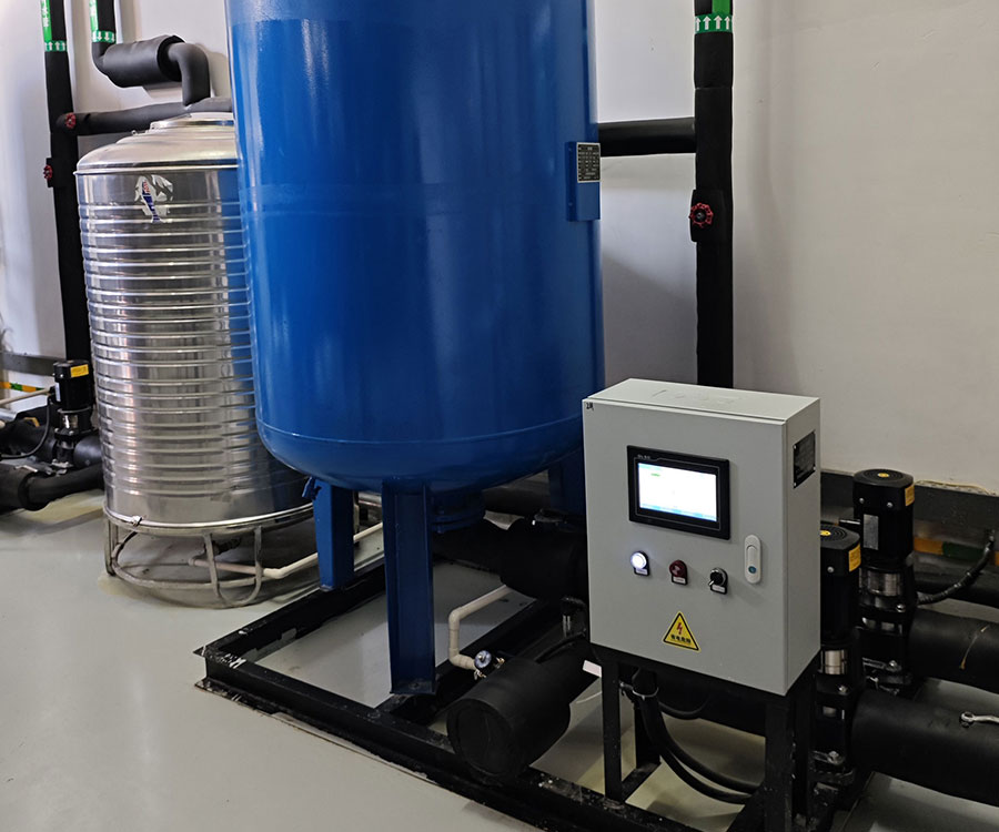 Commissioning of Constant Pressure Water Supply Device at Food Factory Site
