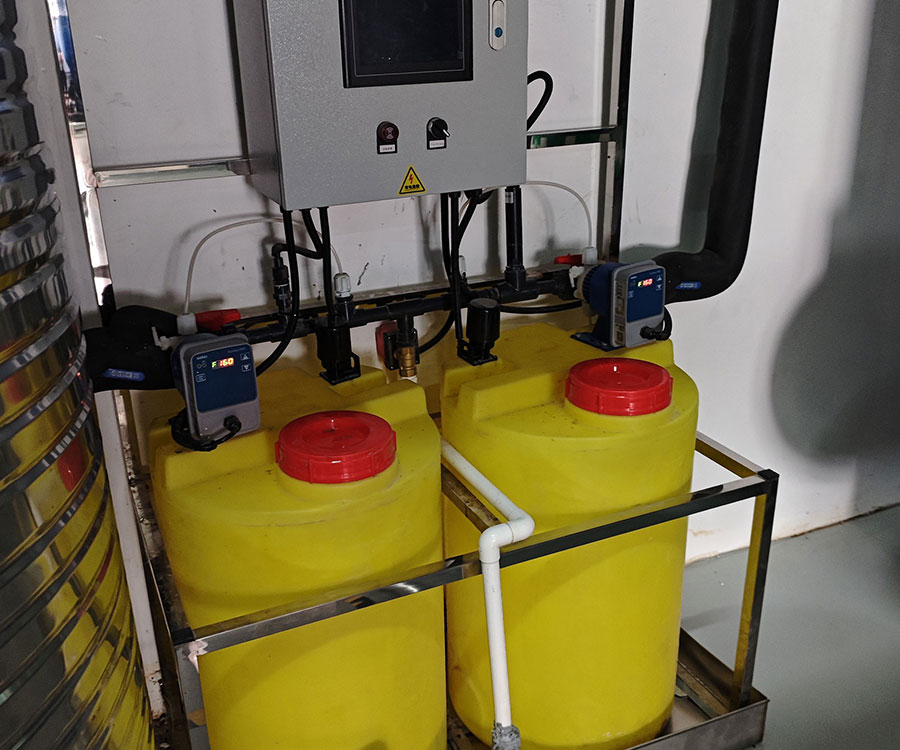 On-site Commissioning of The Dosing Device in Anhui Project
