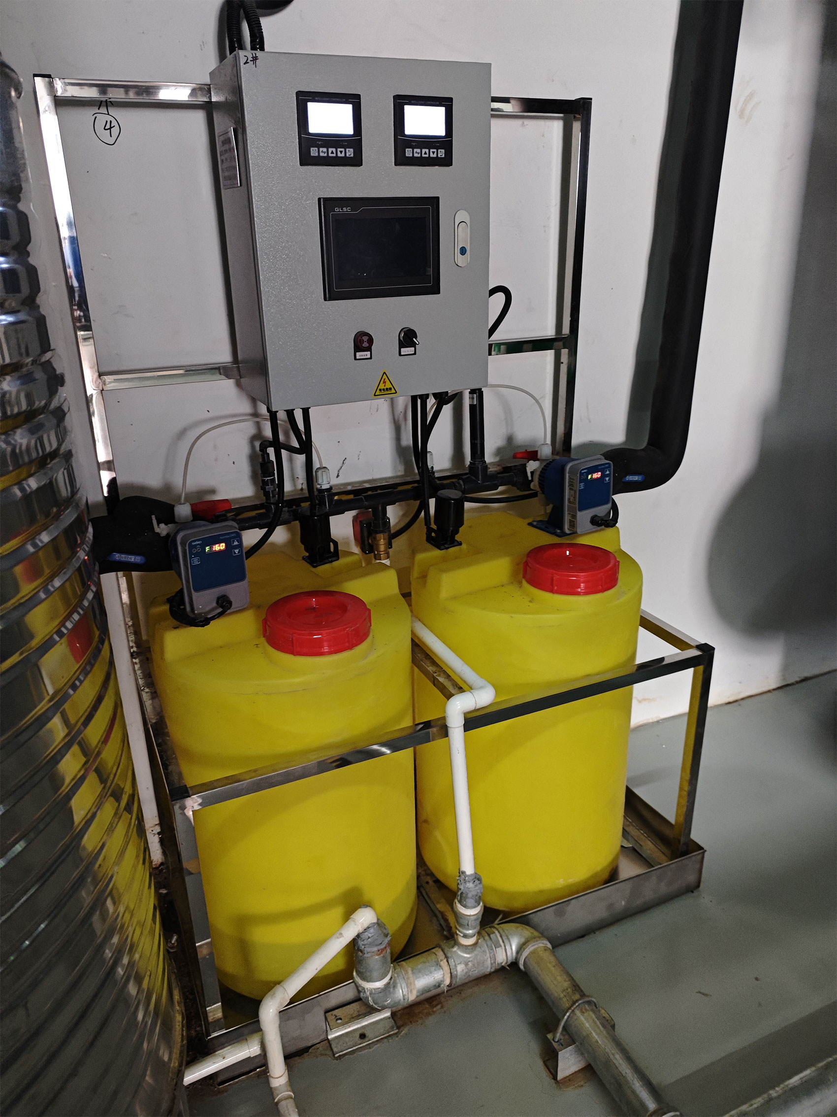 6.On-site-commissioning-of-the-dosing-device-in-Anhui-project