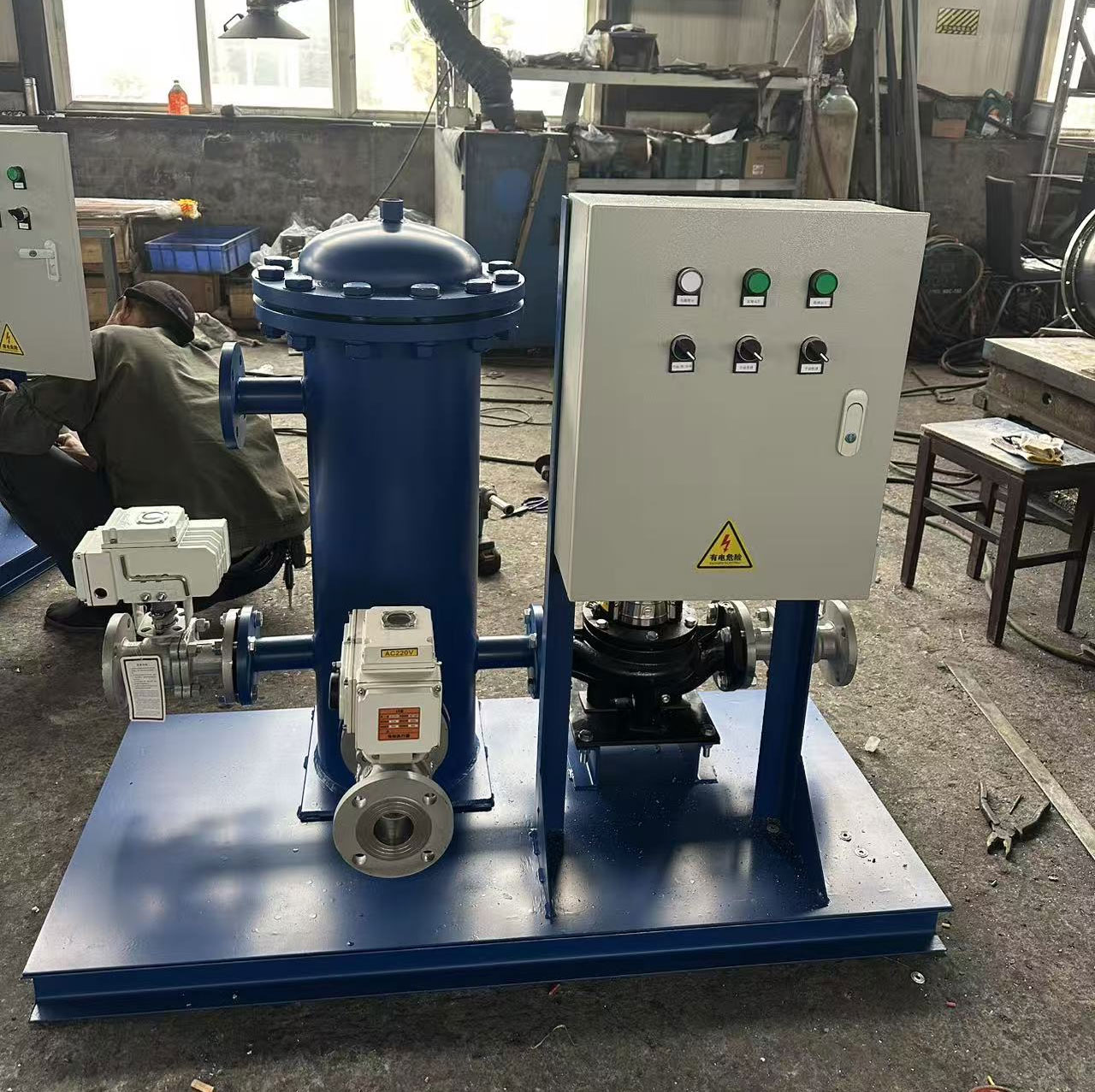 45.Automatic-online-cleaning-device-for-condenser-balls-customized-for-a-Shanghai-customer