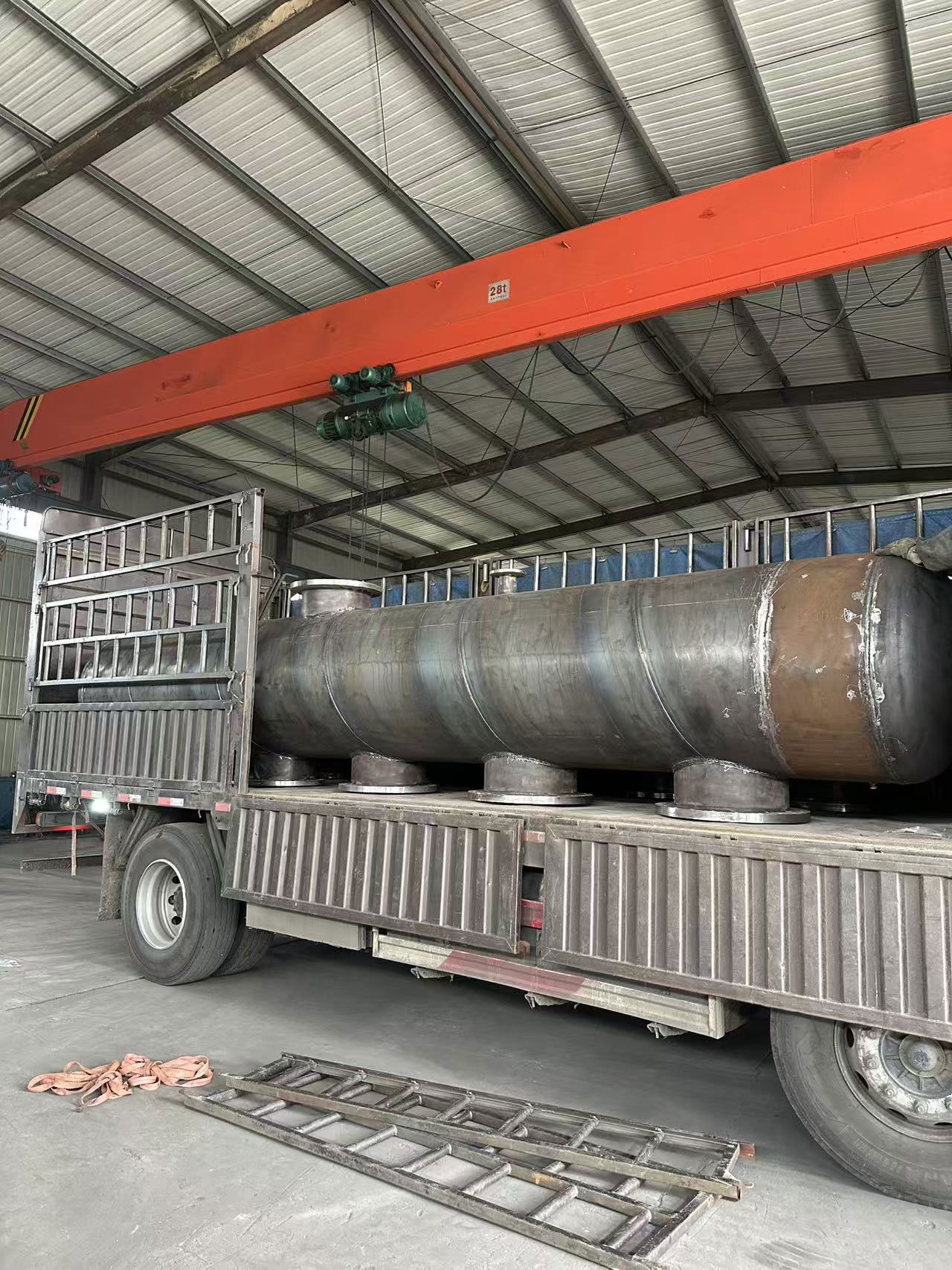 46.Water-manifold-of-heat-exchange-station-in-Zhejiang-factory